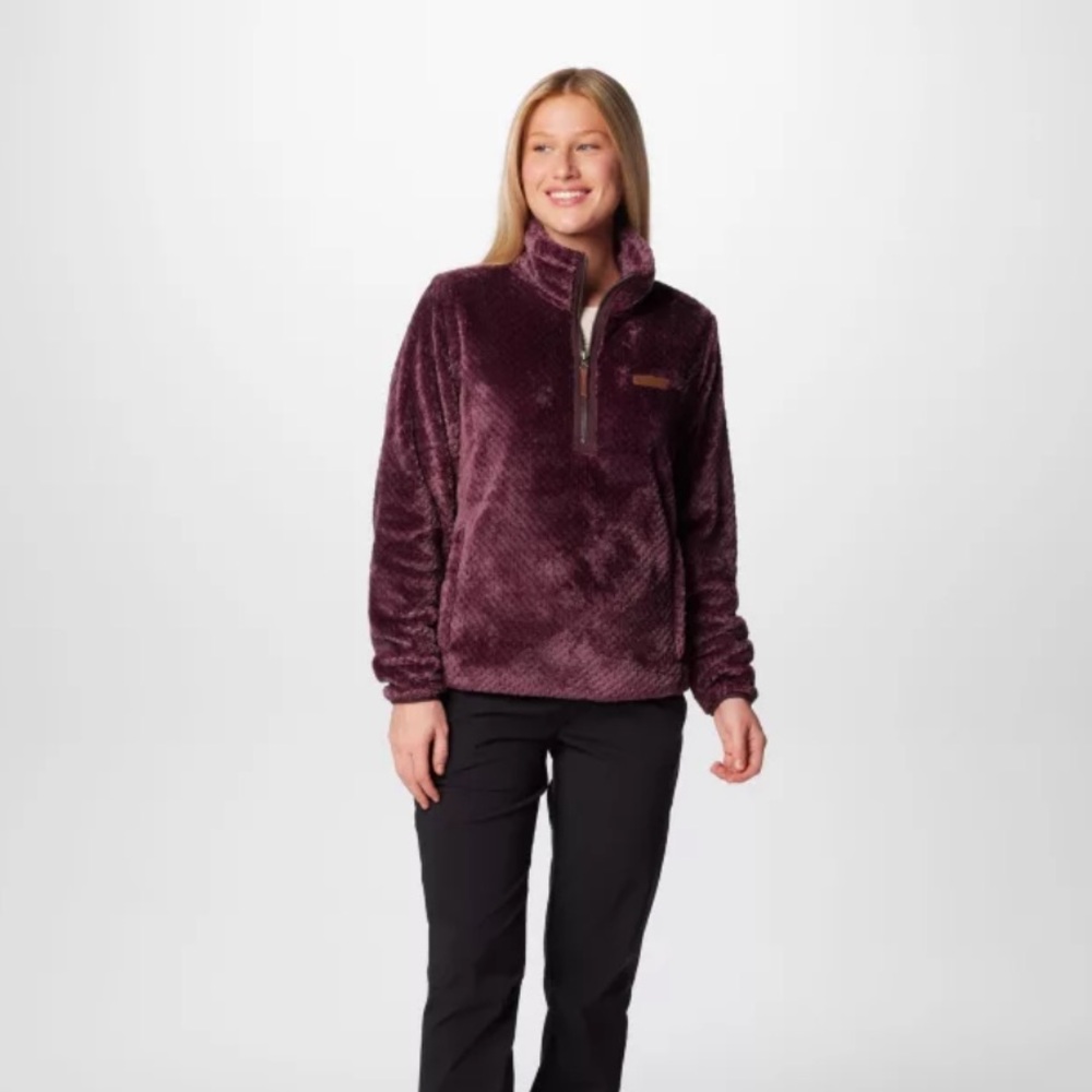 Columbia Fire Side Quarter Zip Sherpa Fleece